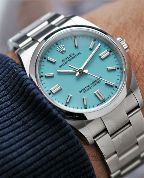 op blue rolex|rolex tiffany blue dial.